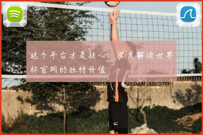 这个平台才是核心：深度解读世界杯官网的独特价值