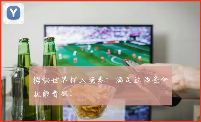 揭秘世界杯入场券：满足这些条件就能晋级！